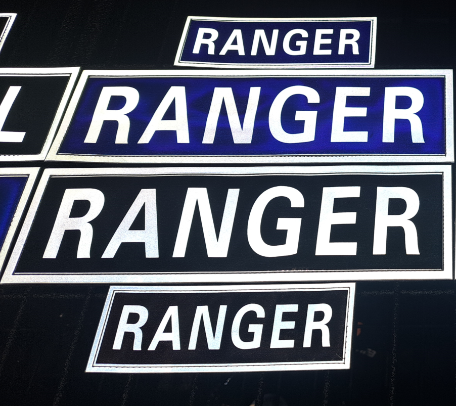 RANGER BADGE SET COMMERCIAL QUALITY