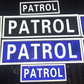 PATROL BADGE SET COMMERCIAL QUALITY