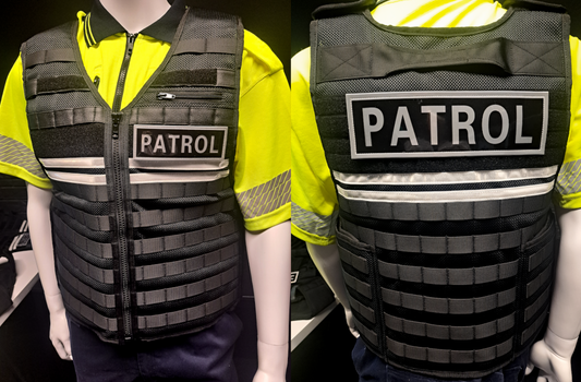 PATROL BADGE SET COMMERCIAL QUALITY