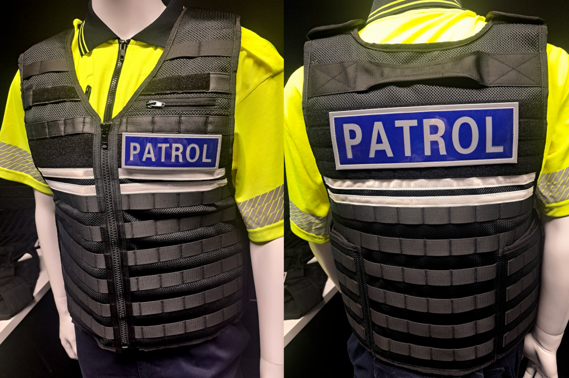 PATROL BADGE SET COMMERCIAL QUALITY